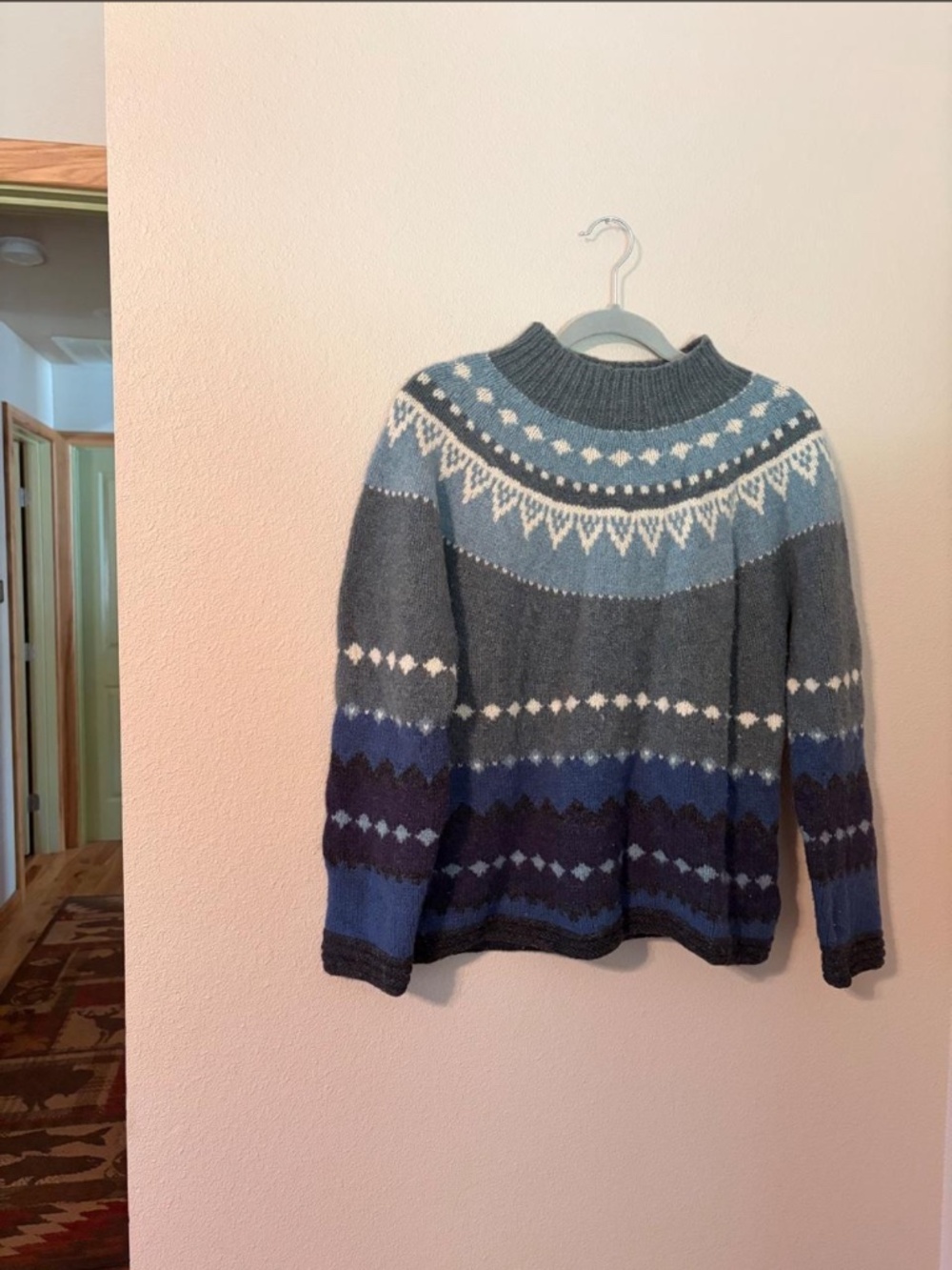 Lands’ End 100% Wool Sweater